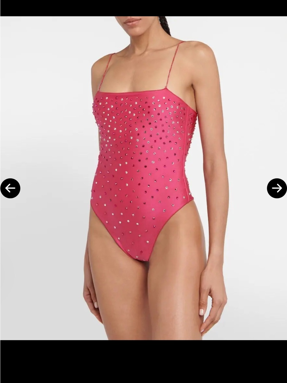 Oseree Pink Gem One-Piece Swimsuit